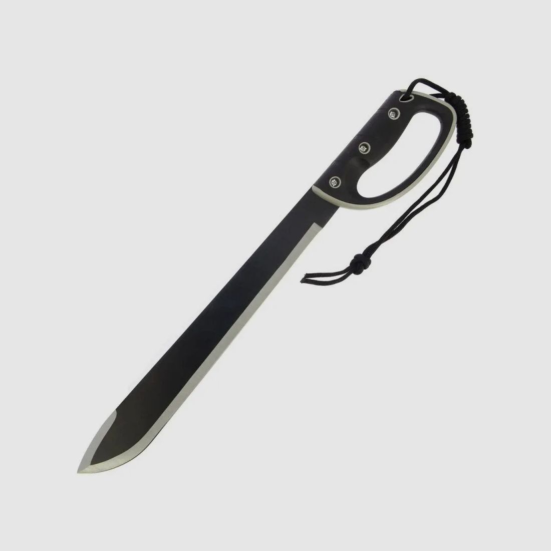 M-Tech knife + machete + knife stand, new for outdoor