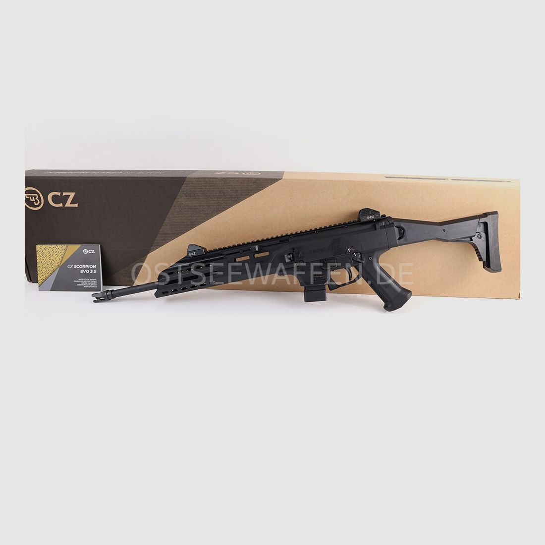 CZ Scorpion Evo 3 S1 Compensateur 9mm Luger
