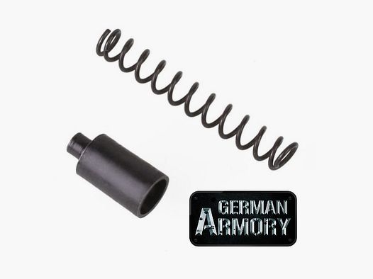 Ar-15 Bufferretainer und Feder Spring AR15 und M16 Lower M4 MR223 HK SIG DPMS Schmeisser