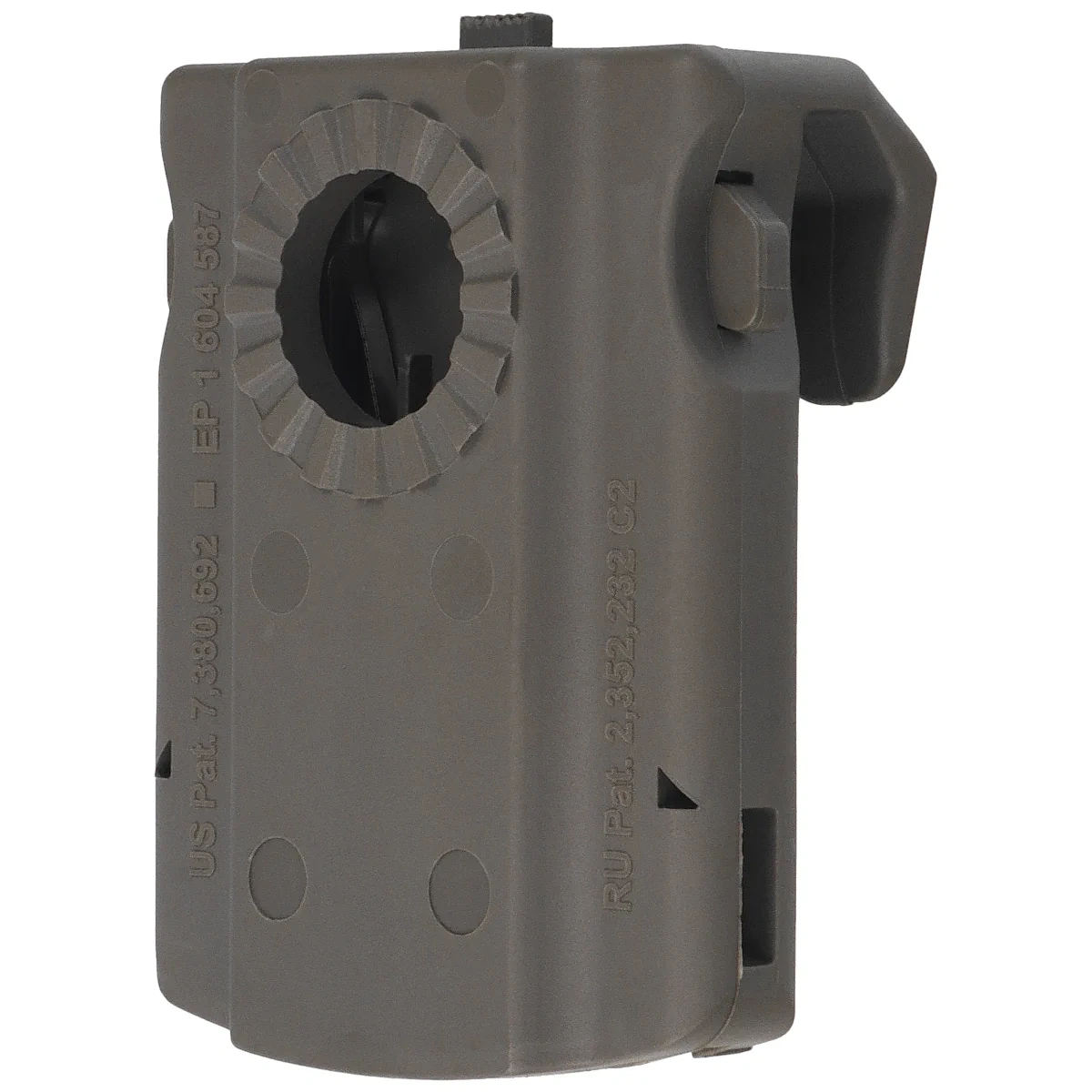 ESP Roto 360° riemclipbevestiging, Olive Drap (UBC-01 OD)