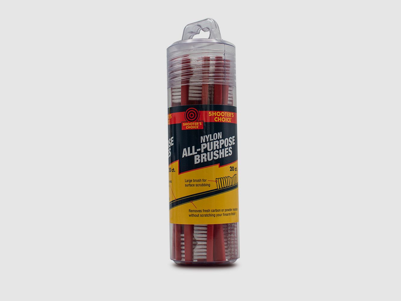 Shooter's Choice Nylon Putzbürsten – 20er Pack (SHF-316R-20)