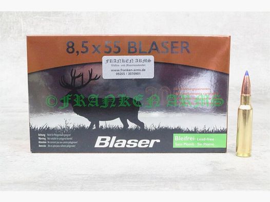 Blaser	 Barnes TTSX 8,5x55 Blaser 160gr. 10,4g 20 Stück Staffelpreise