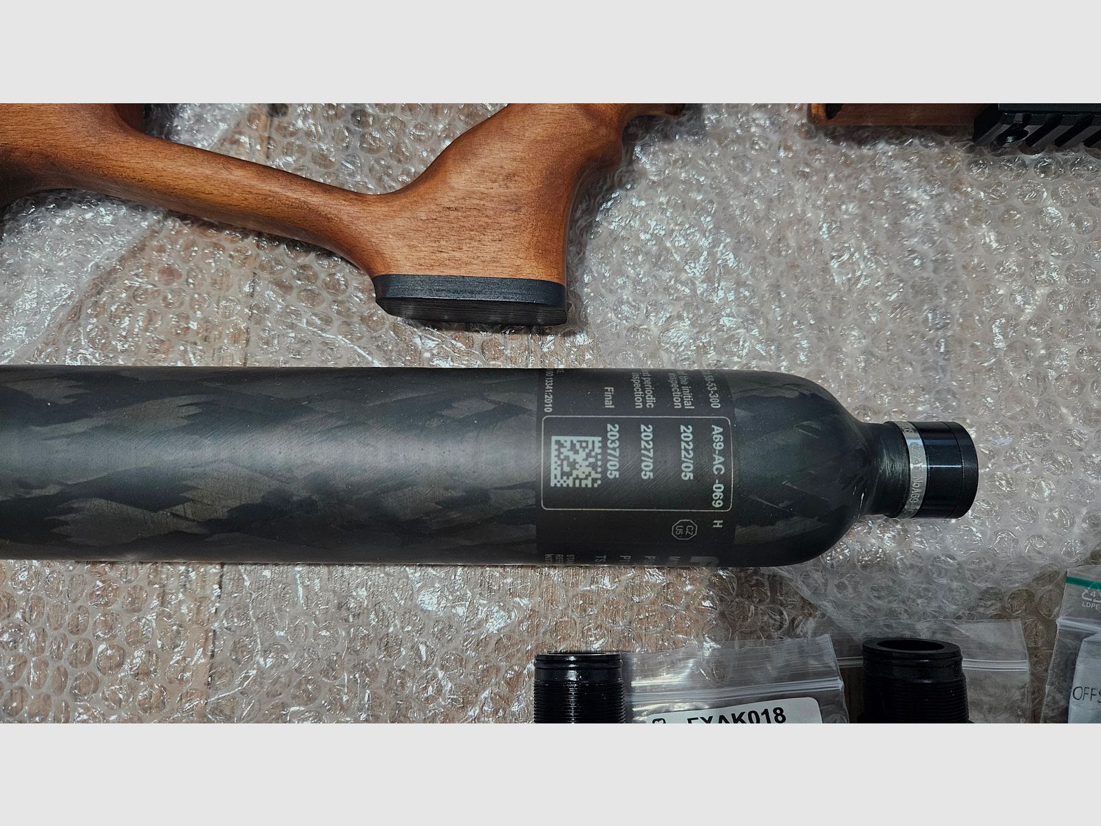 Holzschaft für FX Dreamline Bullpup mit Umbausatz auf Bottle