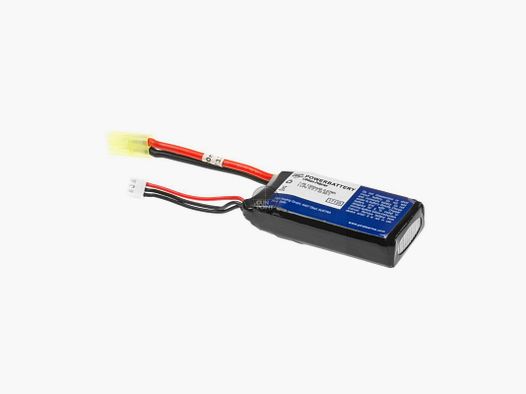 Pirate Arms LiPo 7.4V 1300mAh 25C PEQ Type-Schwarz