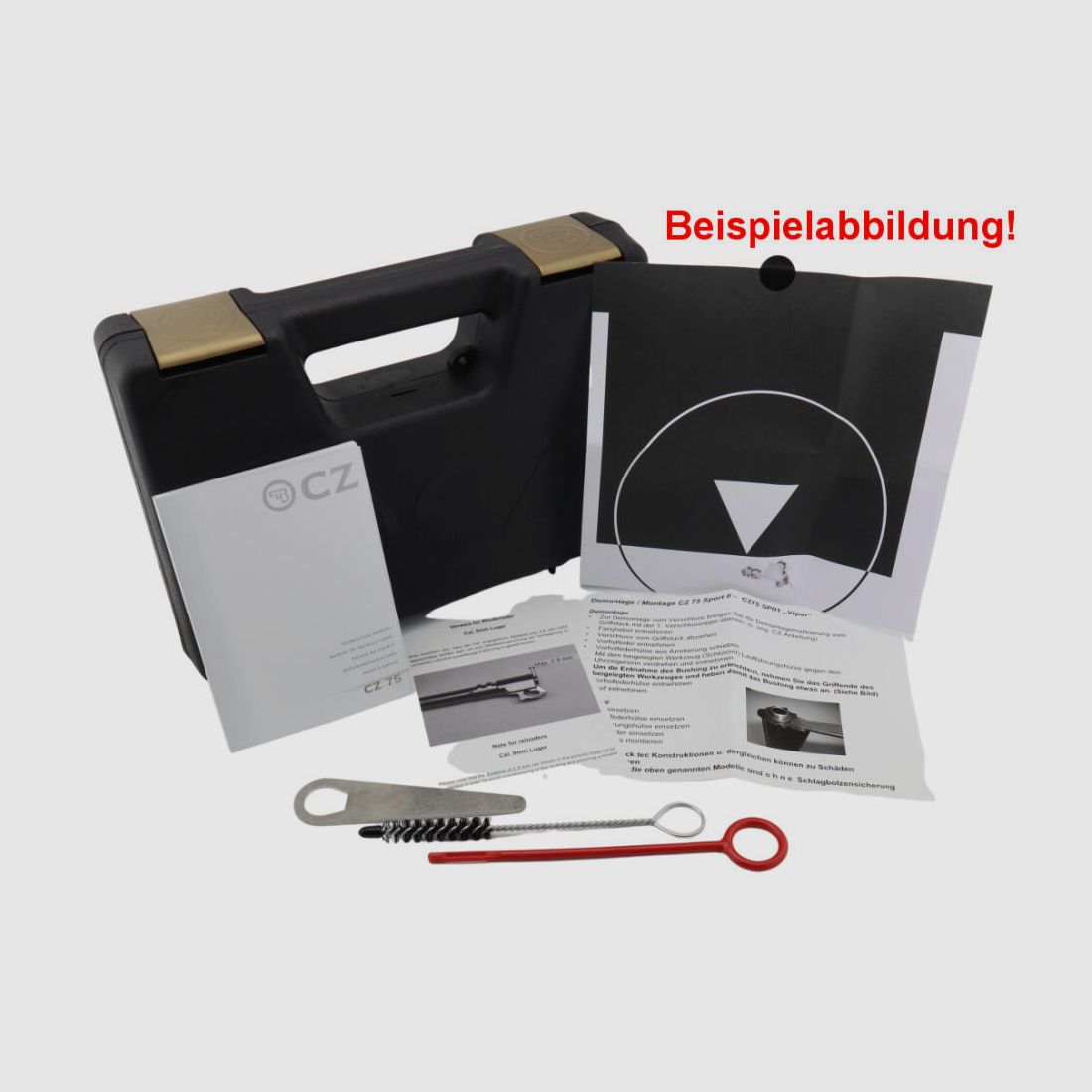 Waffen Oschatz CZ75 Sport II SA (Sport 2) SAO Abzug 6 Zoll Longslide Matchpistole