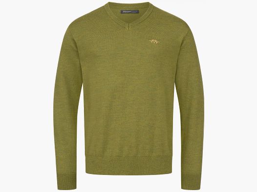Maglione V-Neck in Merino Blaser