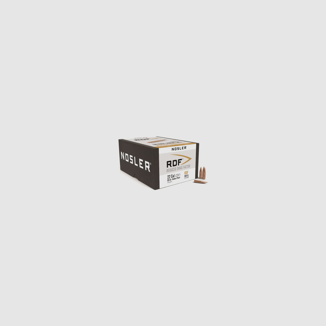 Nosler Geschoss .22/.224 RDF 85GR HPBT 500 Stück, Bild 1 von 2