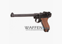 ME P04 Schreckschusswaffe 9mm antik-look mit Holzgriff