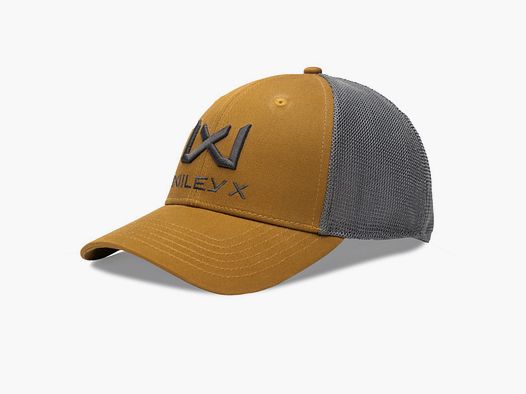Wiley X trucker cap - Sandfarve/Grå med WX-logo