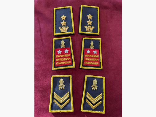 Embroidered Tubular Insignia Guardia di Finanza Mod. DE