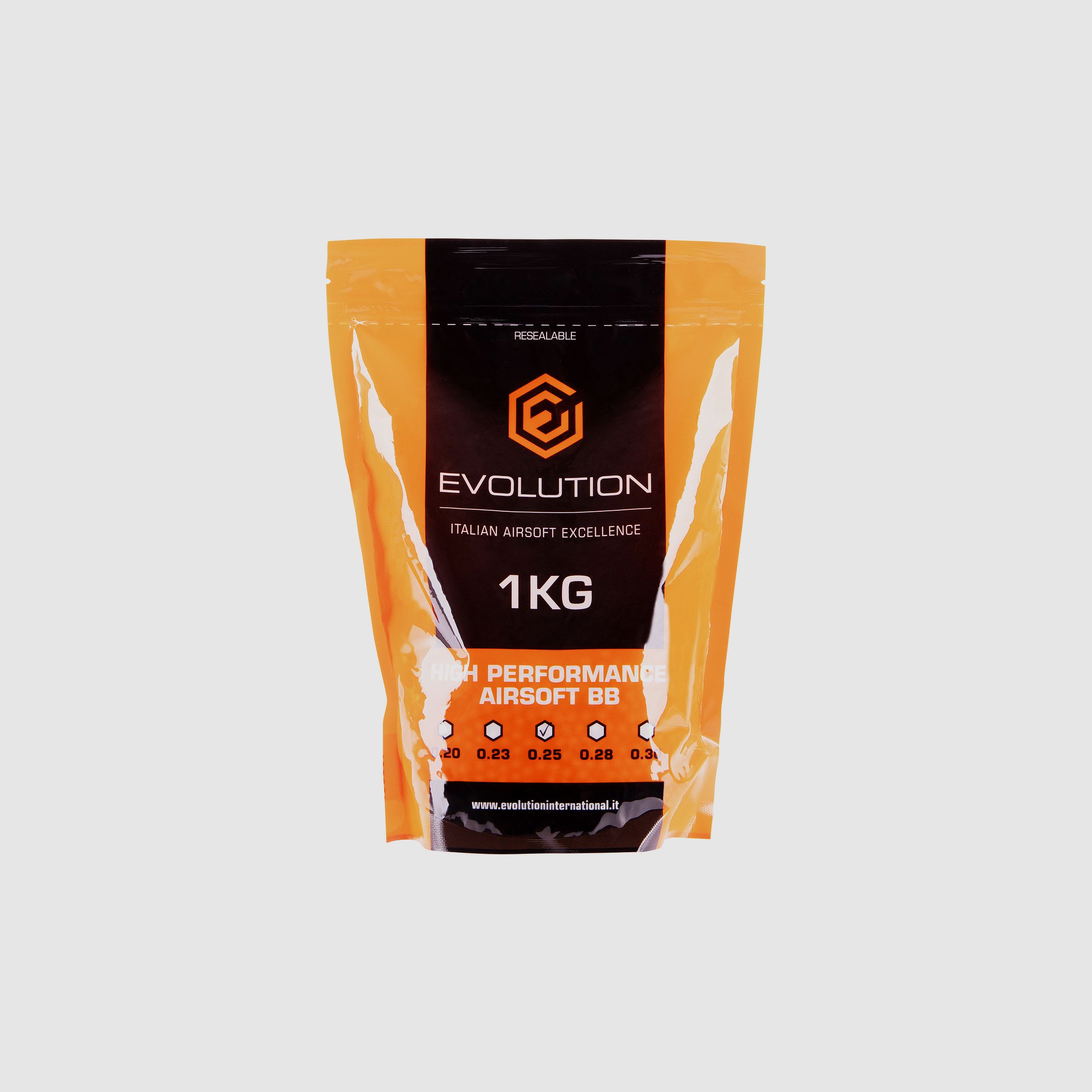 Evolution High Performance Airsoft BBs 6mm 0,25g 4.000 Stück