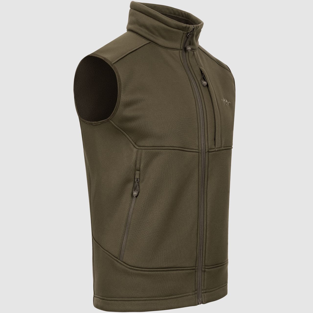 Blaser Herren Karlo - Fleece Weste - Braun
