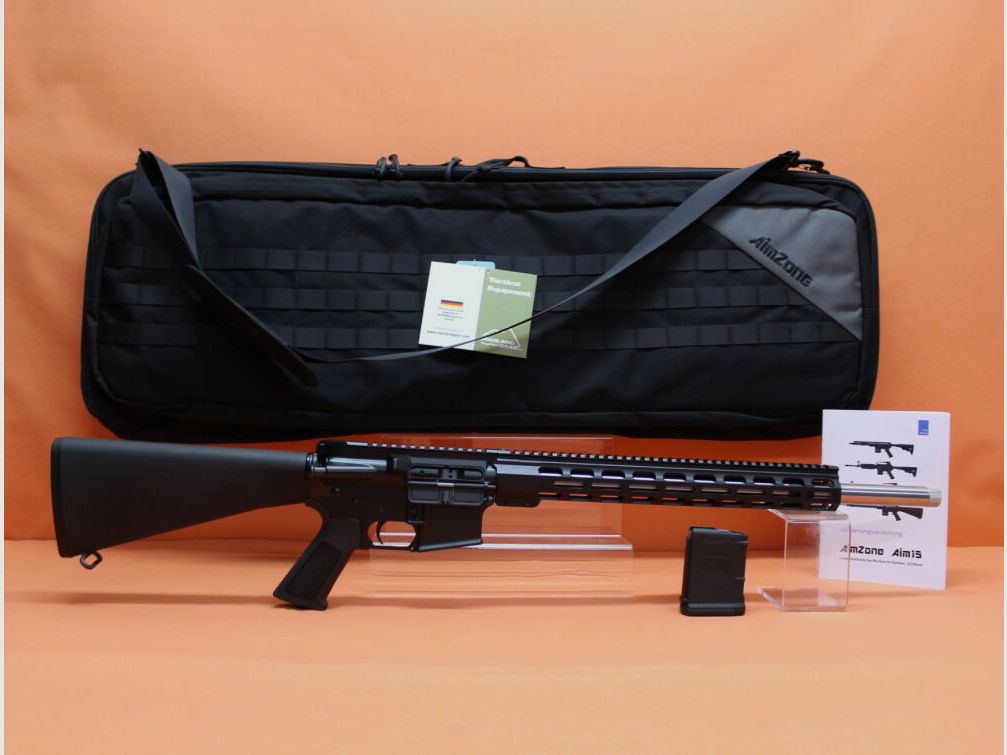 AimZone Ha.Büchse .223Rem AimZone Aim15 Match 20LT System AR-15, 20" stalowy bieg/ gwint wylotowy/ M-LOK