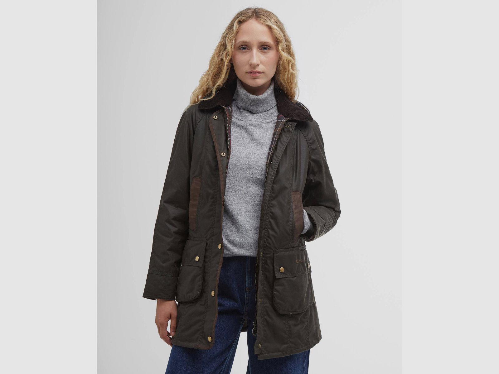 BARBOUR Chaqueta encerada Bower Oliva