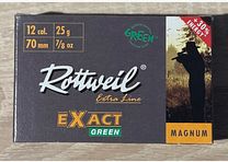 Rottweil Kal. 12/70 Flintenlaufgeschoss Exact Green - 25g - bleifrei