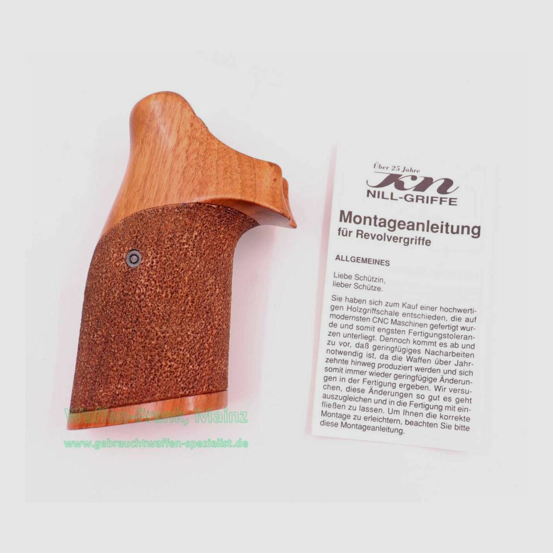 Nill-Mössingen Griffschalen S&W K/L-Rahmen