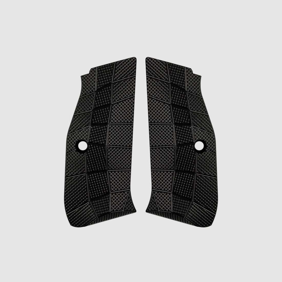 Lok Grips – CZ Shadow 2 / Palm Swell Grid lock / Aluminium Black
