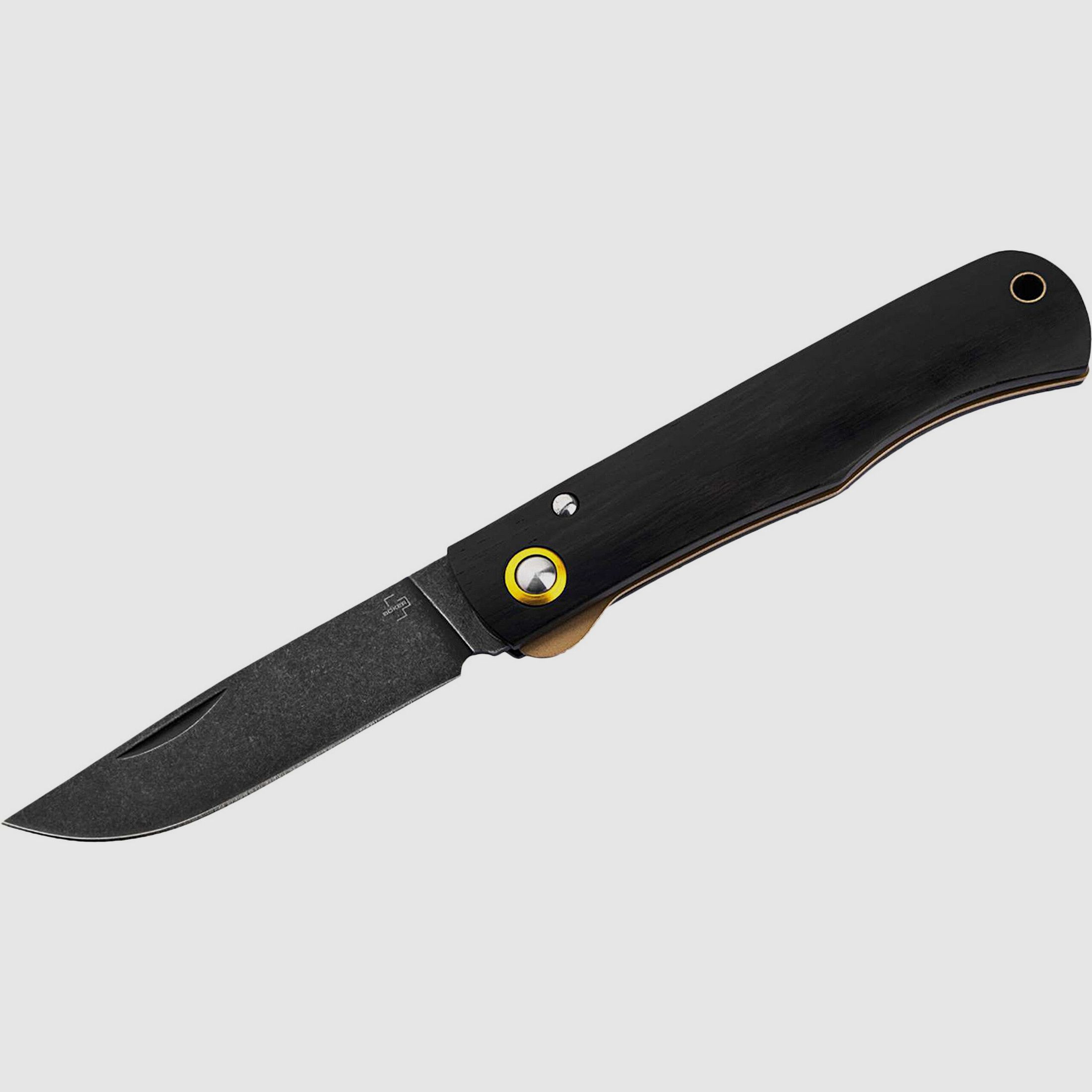 Böker Taschenmesser Plus Rusticus All Black