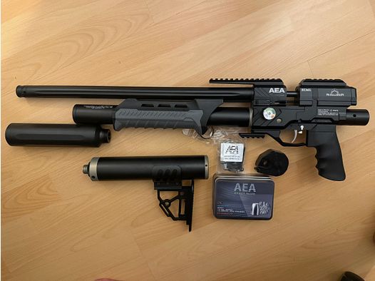 AEA Megalodon ein Pump Action Gewehr .50 AEA Airgun