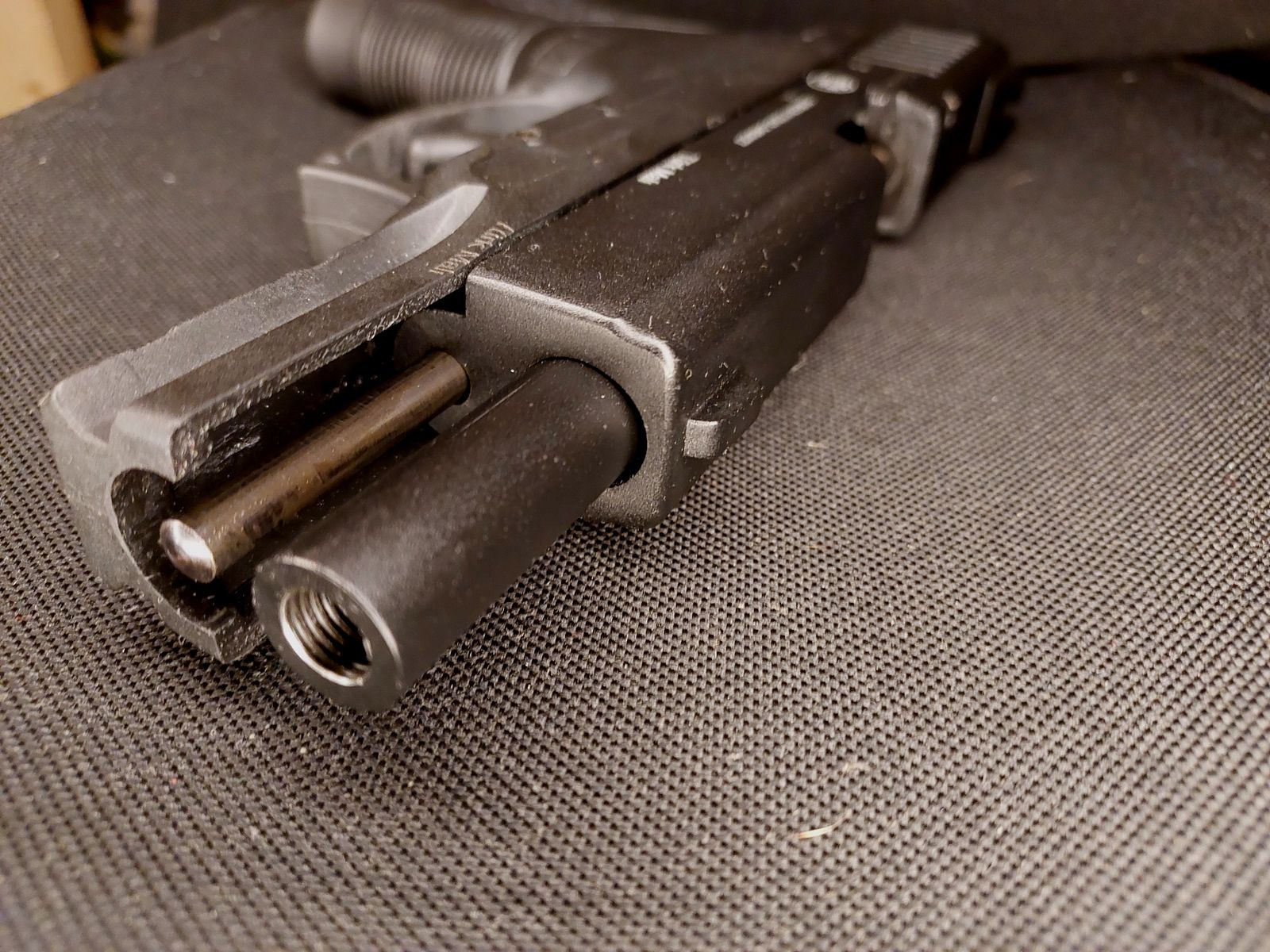 Retay PT-23 Pistool 9mm P.A.K. geblauwde (PTB 1077) PT 23 als nieuw!