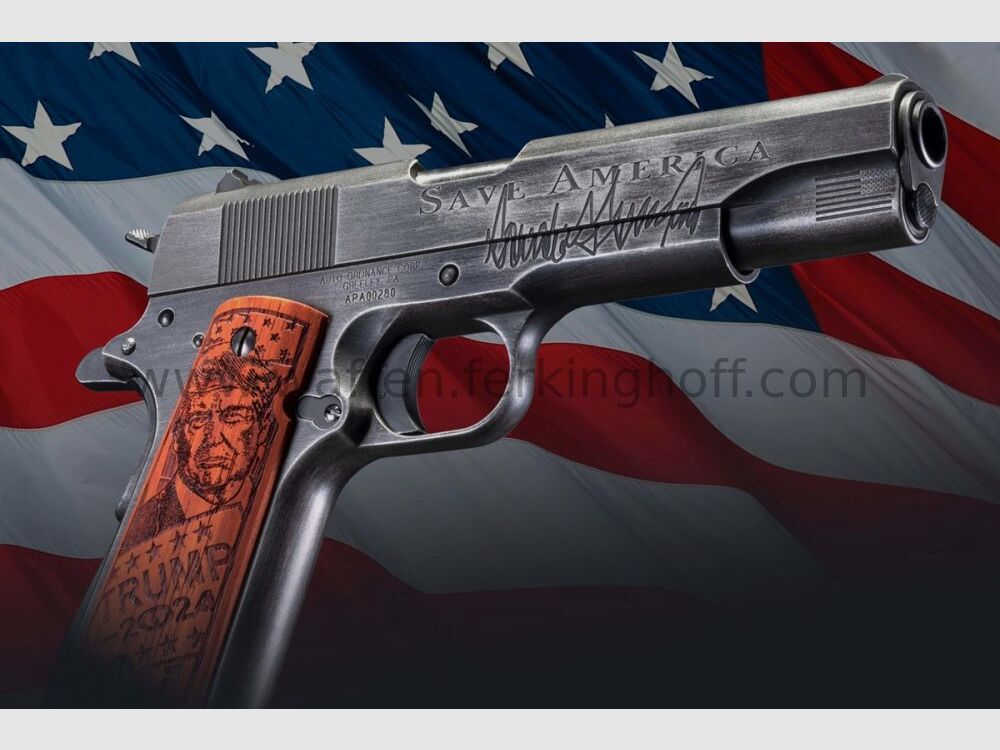 Auto-Ordnance 1911A1 Trump 5" Save America