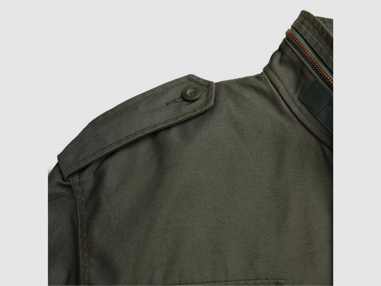 Alpha Industries M-65 jacket, olive, image 2 of 5
