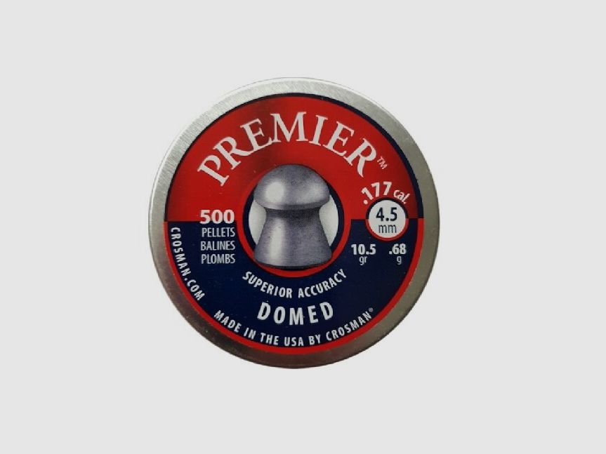 Crosman Premier Domed ultra magnum 4,5 mm 10,5 gr (500 pz.)