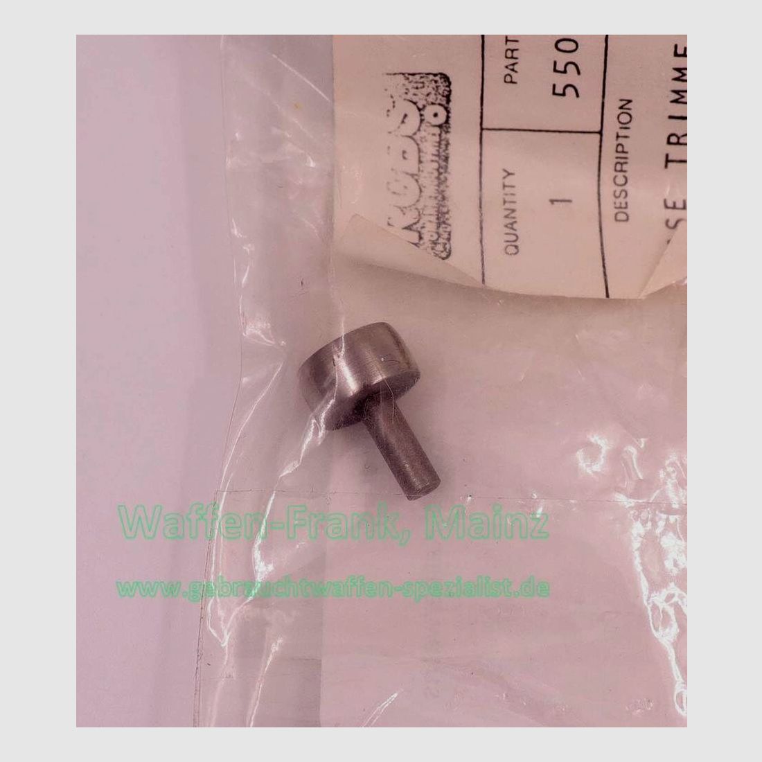 RCBS Führungsdorn, Einzelanfertig.