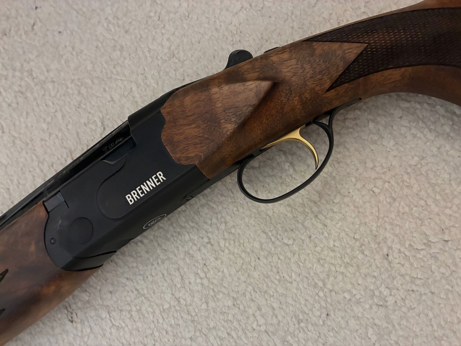 Brenner BF18 BF 18 71cm 12/76 Garantie side-by-side shotgun side-by-side shotgun black zwart links ook rechts mogelijk aankoopbewijs koffer etc.