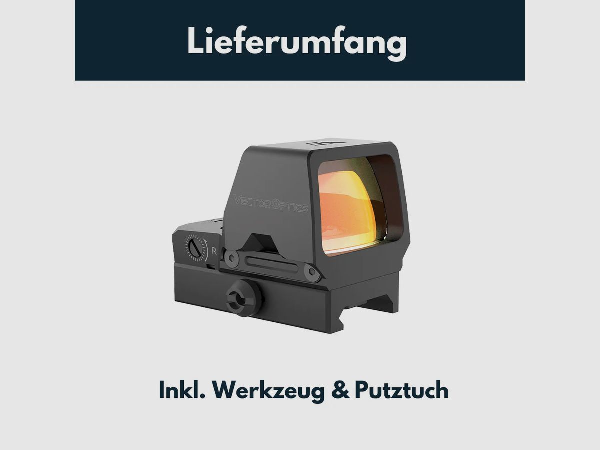 Vector Optics SCRD-65 Frenzy Plus F3 1x22x32 QD Reflex Sight