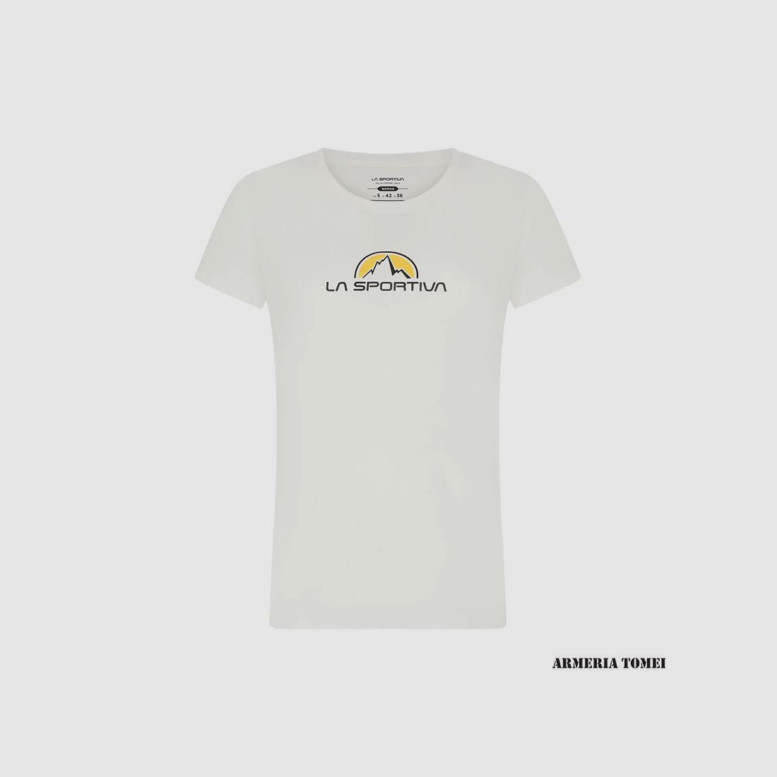 T-SHIRT – WOMEN – LA SPORTIVA – BRAND TEE W White, image 1 of 2