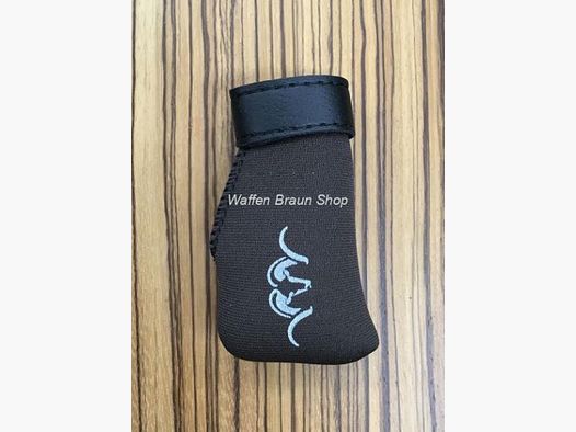 Blaser Mündungsschoner aus Neopren Braun mit Klettverschluss