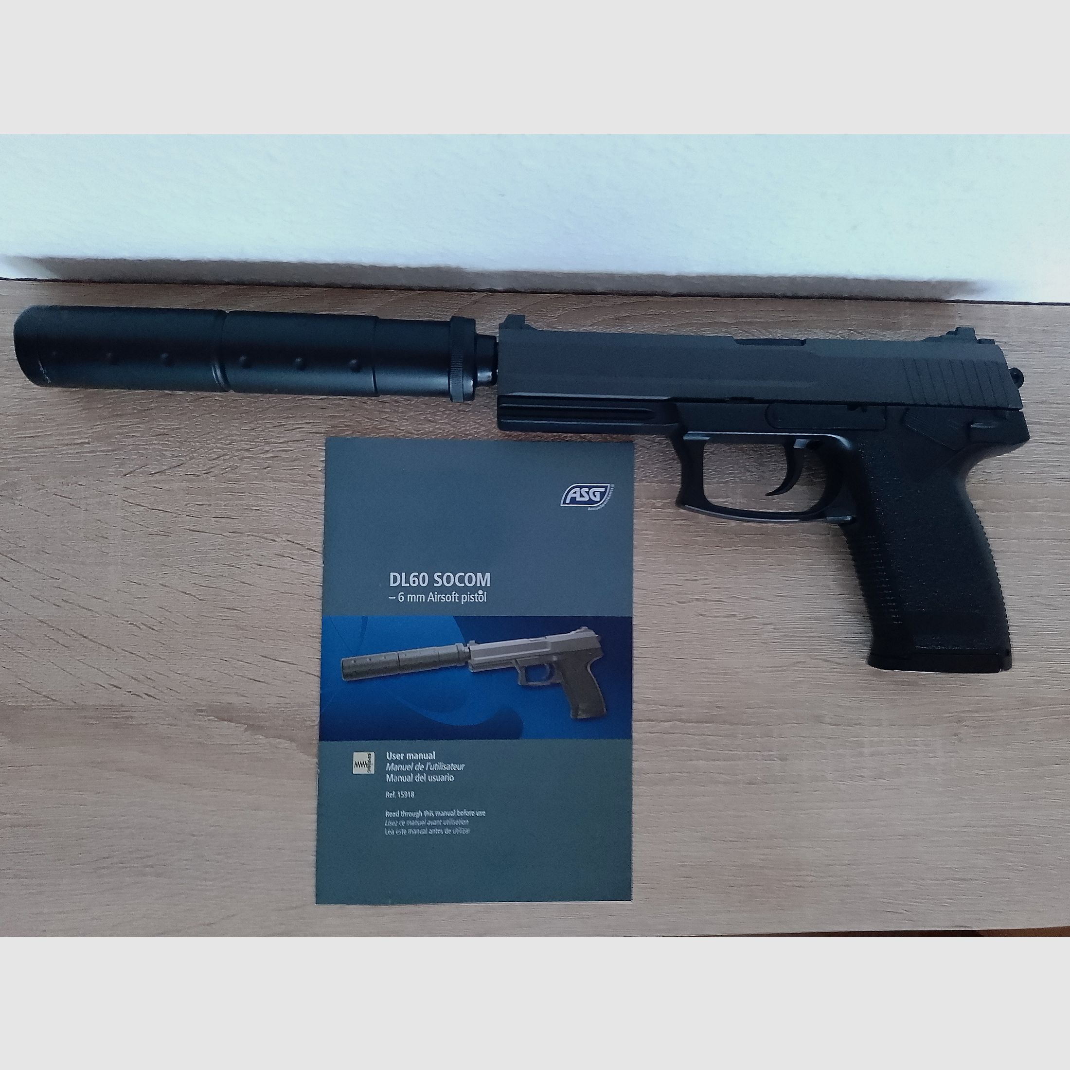 Federdruck Pistole DL 60 Socom 
