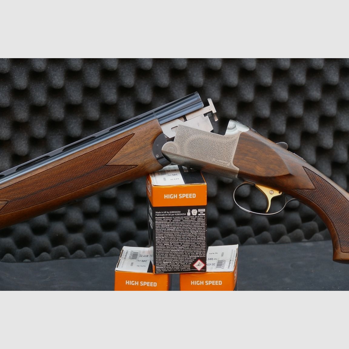 Bockdoppelflinte Sauer-Franchi – Favorit – 12/70 – verstärkter Beschuss (256)