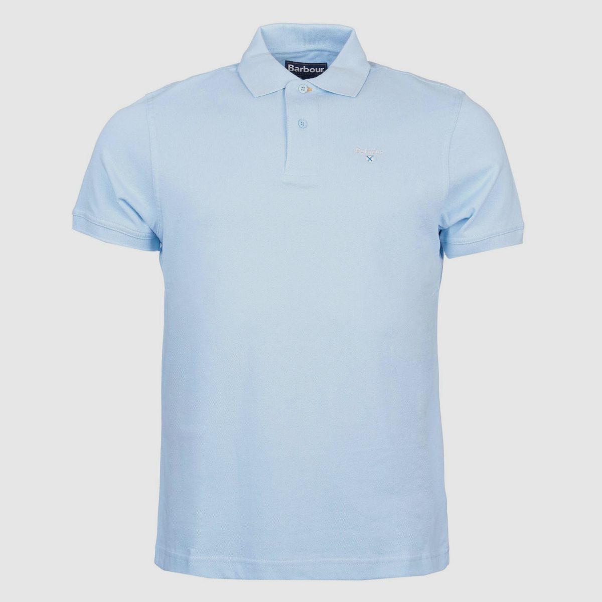 BARBOUR Sports Polo Sky Blue