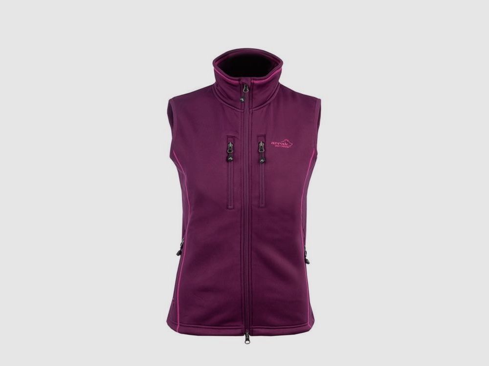 Arrak Outdoor Powerfleece Vest Women Fuchsia M
