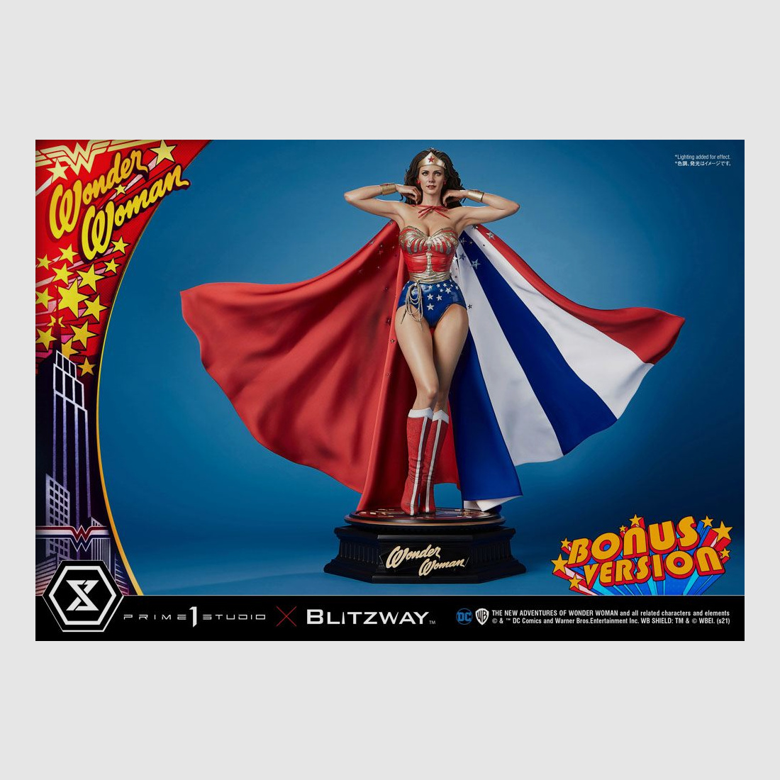 Wonder Woman 1975 Statue 1/3 Wonder Woman (Lynda Carter) Bonus Version 69 cm | 43091