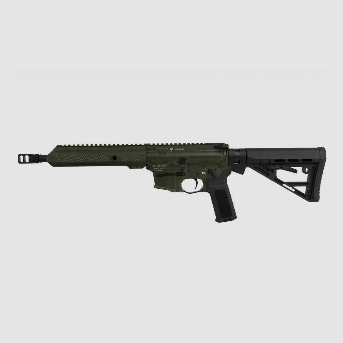 Schmeisser AR15-SF4 Sport - 10,5" OD Green - .223 Rem - Schubschaft