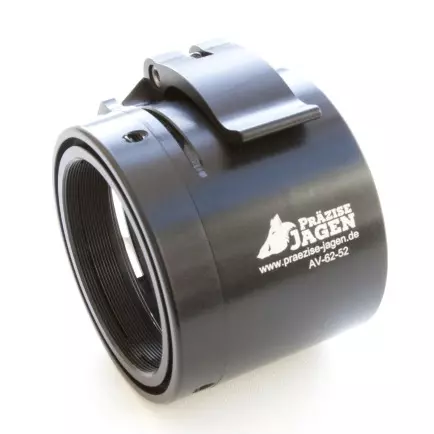 PRÄZISE JAGEN Advanced snelspanadapter - schroefdraad M52x0,75