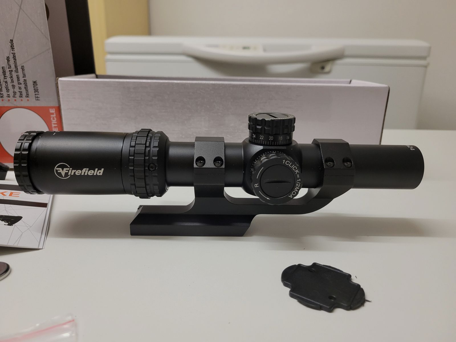 Rapidstrike 1-6 x 24 SFP Kit, Firefield