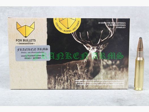 Fox Bullets Classic Hunter .308 Win. 165gr. 10,7g 20 stuks staffelprijs