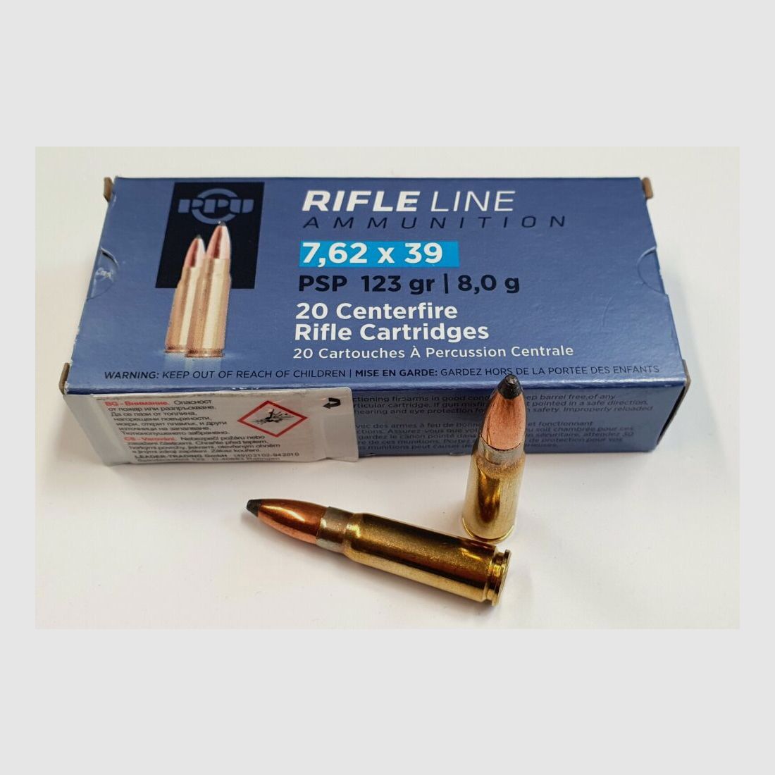 PPU PSP 123gr (8,0g) 20 Schuss