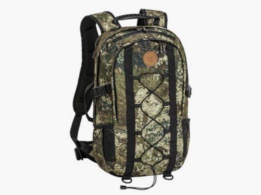 Pinewood Hunting Camou Rucksack mit Gewehrholster, 22l