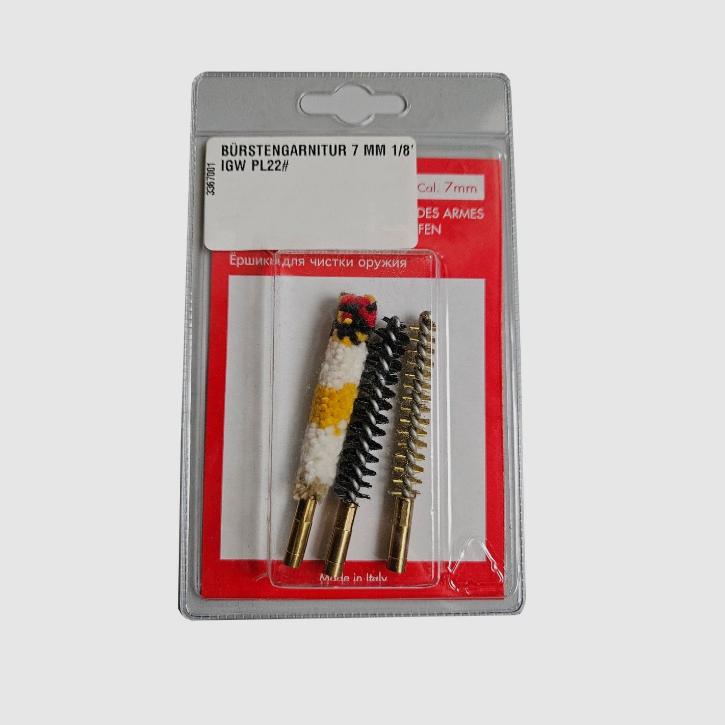 BÜRSTENGARNITUR 7 MM 1/8" IGW