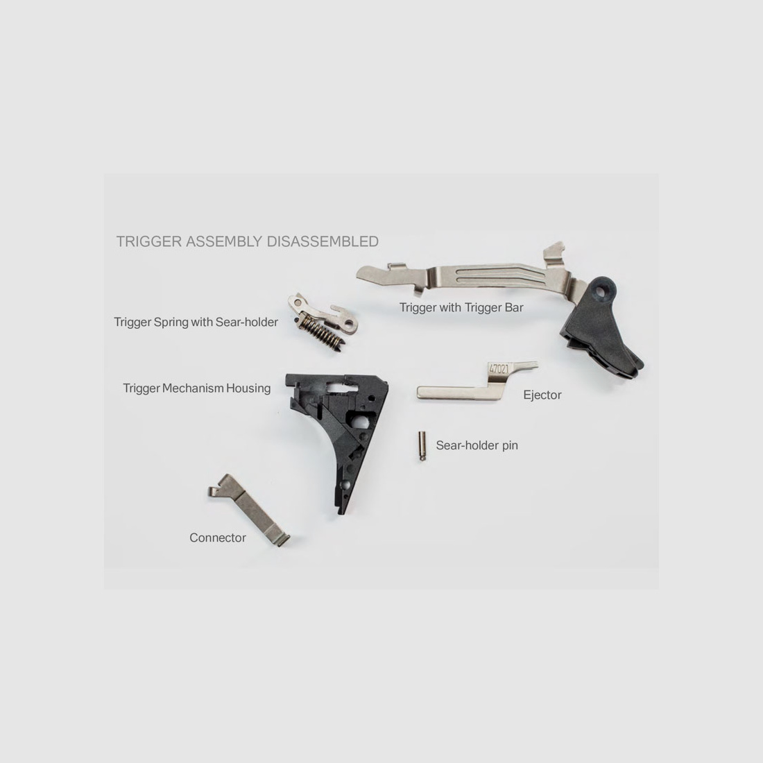 GLOCK Performance Trigger dla Gen4 + Gen5, kaliber 9 mm Luger