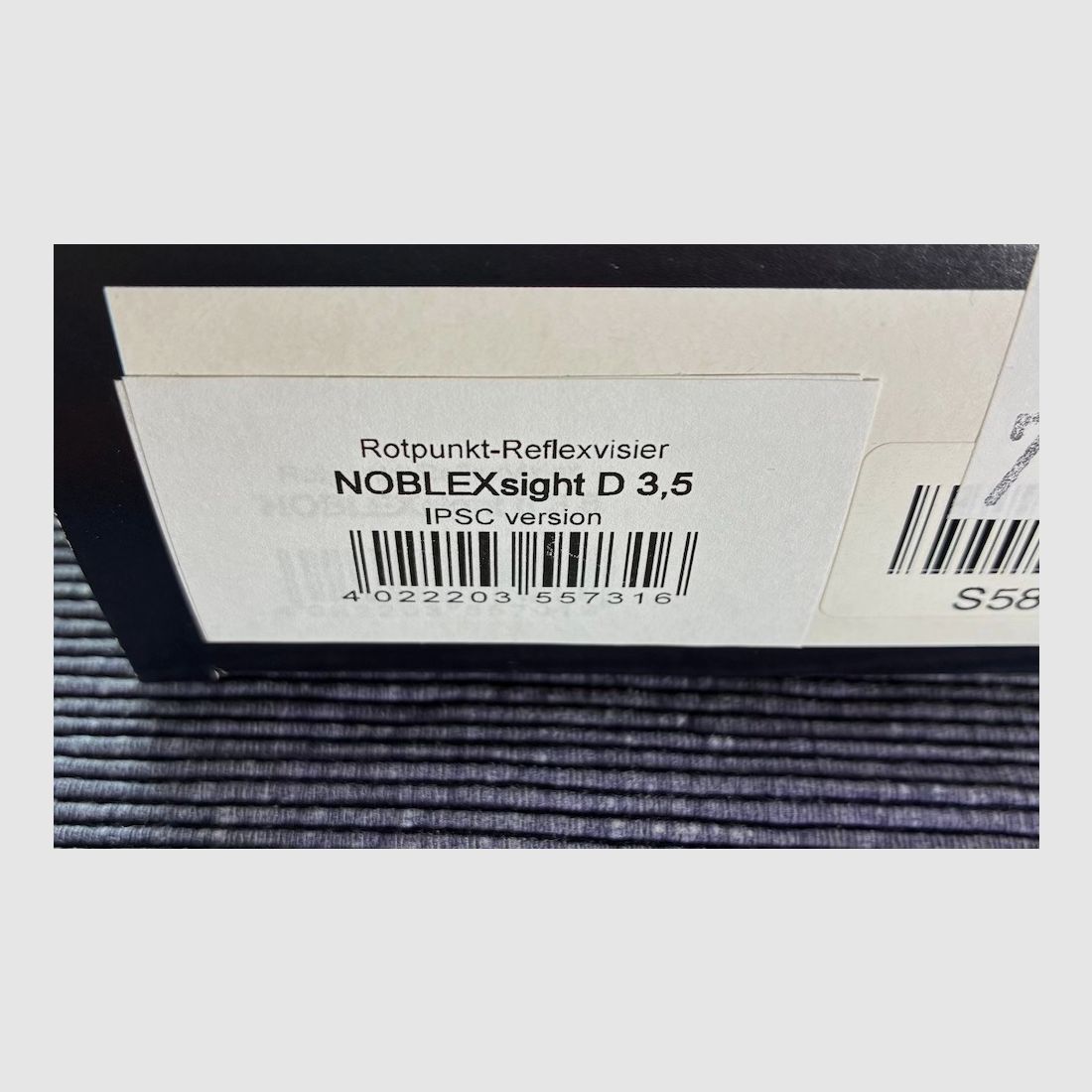 Vendo Noblex Sight II plus IPSC D 3.5