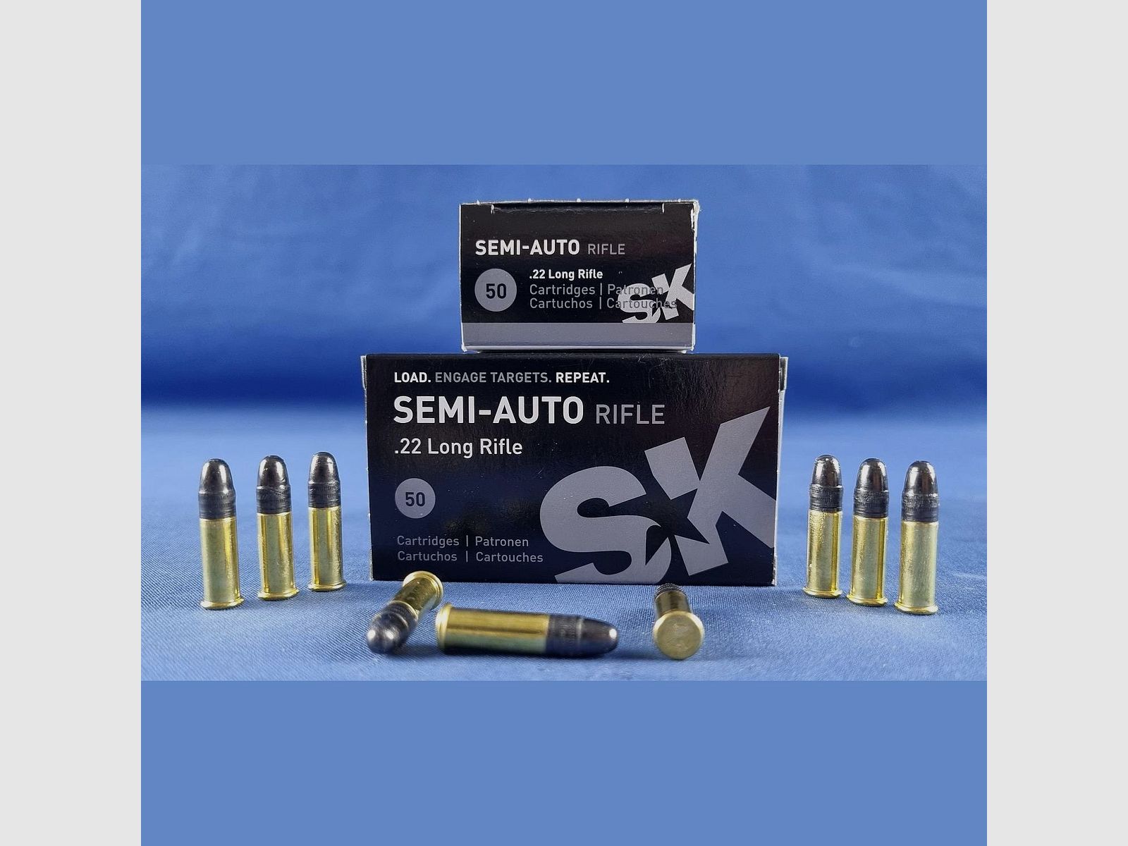 SK .22 LR Rifle Semiautomático LRN 2,6g/40grs