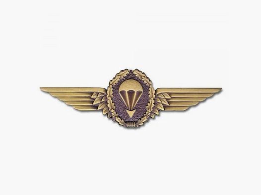 Insignia de paracaidista de BW Fritzsch de metal