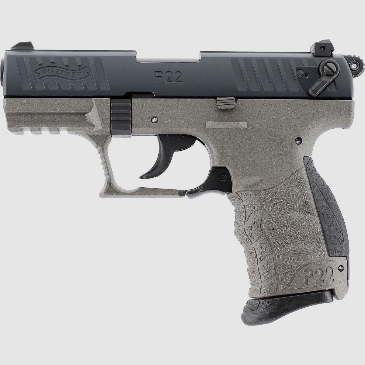 Walther P22Q Schreckschusswaffe 9mm TGR Meteor Gray