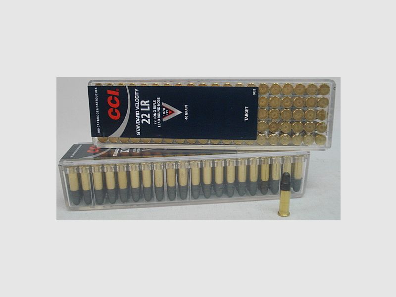 CCI .22lr Standard - (a100) in Plastikbox